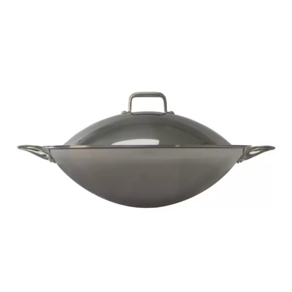 SPT 16.5 in. Stainless Steel Wok with Lid (Induction Ready)