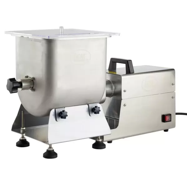 LEM Big Bite Stainless Steel Fixed Position Meat Stand Mixer 50 lbs. for Big Bite Grinders #12 head or larger