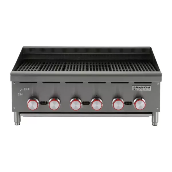 Magic Chef 36 in. Commercial Countertop Radiant Char Broiler