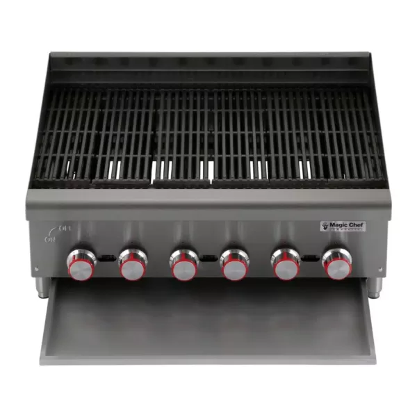 Magic Chef 48 in. Commercial Countertop Radiant Char Broiler