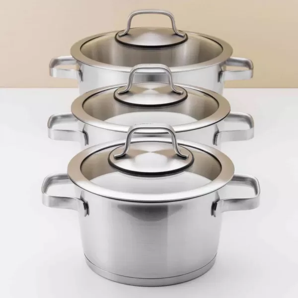 BergHOFF Essentials Manhattan 10-Piece Stainless Steel Cookware Set