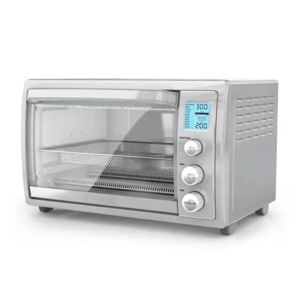 BLACK+DECKER Crisp 'N Bake 8-Slice Air Fry Toaster Oven No Preheat, Stainless