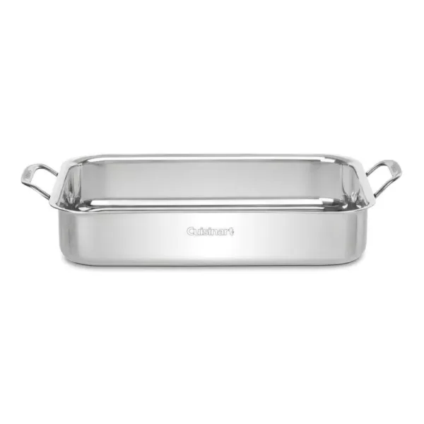 Cuisinart Chef's Classic 14 in. Lasagna Pan with Stainless Roasting Rack