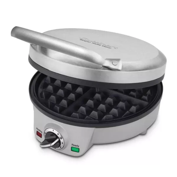 Cuisinart Single Waffle Stainless Steel Belgian Waffle Maker