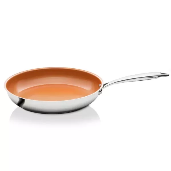 Gotham Steel 12 in. Stainless Steel Non-Stick Ti-Cerama Frying Pan