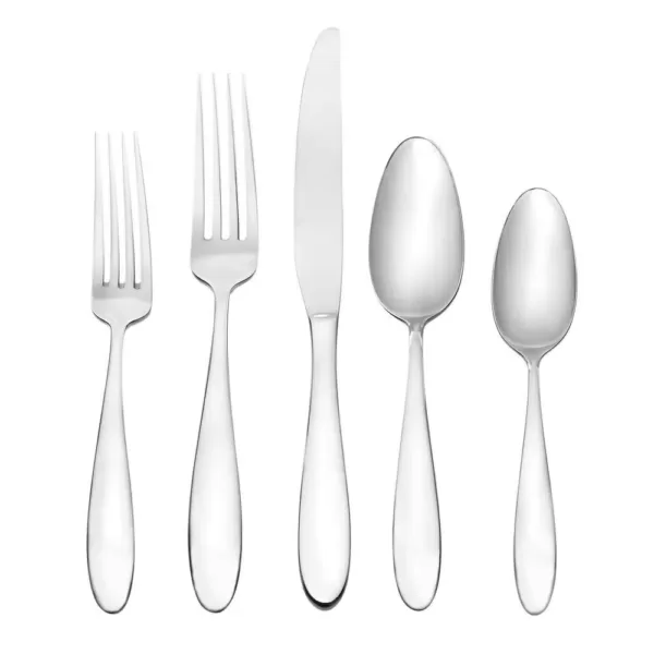 Oneida Landon 45-Piece Silver 18/0 Stainless Steel Flatware Set (Service for 8)