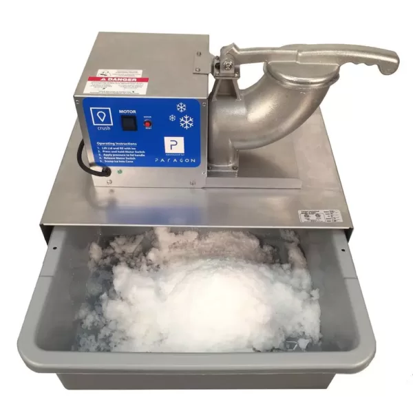 Paragon Port-A-Blast 8000 oz. Stainless Steel Snow Cone Machine Cart