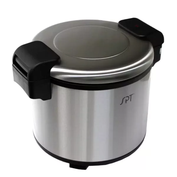 SPT 21.1 Qt. Stainless Steel Heavy Duty Rice Warmer (not a cooker) 160 Cup (cooked rice)