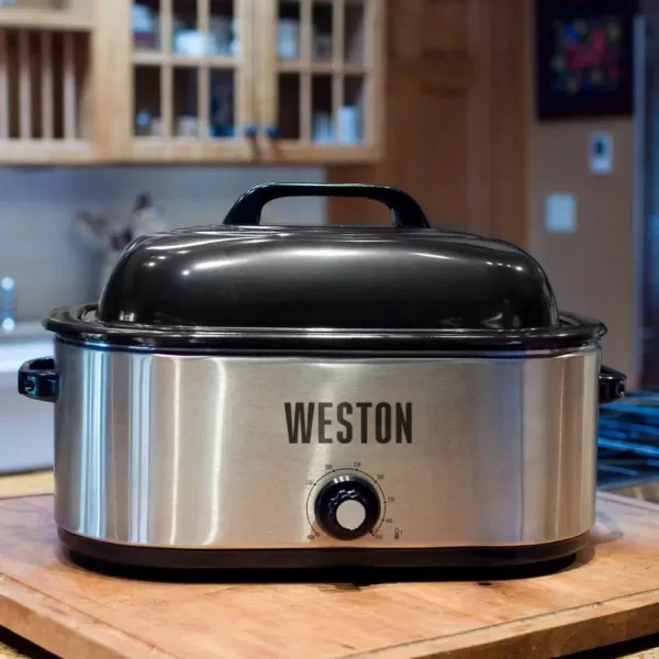 Weston 22 Qt. Stainless Steel Roaster Oven