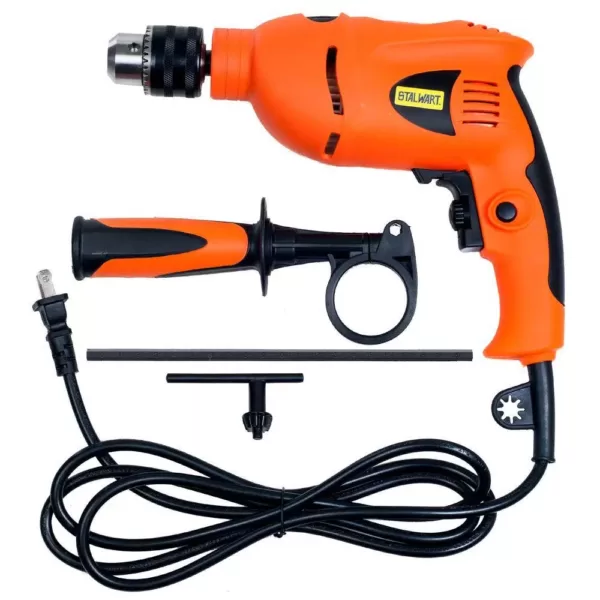 Stalwart 120-Volt 1/2 in. Corded Hammer Drill