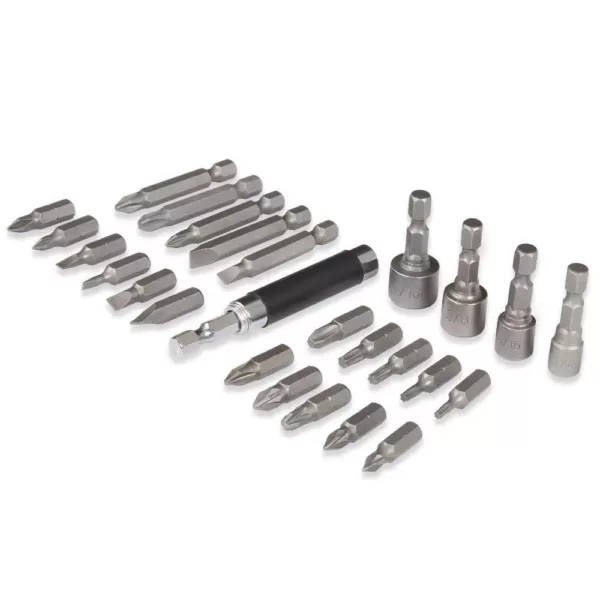 Stalwart Power Bit and SAE Nut Driver Set (26-Piece)