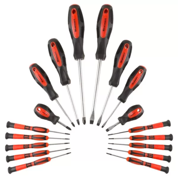 Stalwart Screwdriver Set with Magnetic Tips (18-Piece)