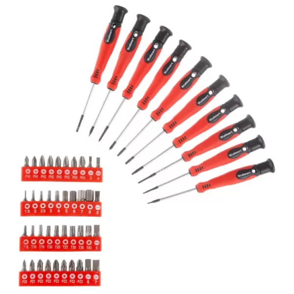 Stalwart Screwdriver Set with Case (58-Piece)