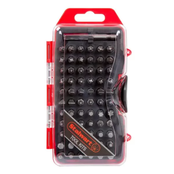 Stalwart Ultimate Compact Screwdriver Bit Set (67-Piece)