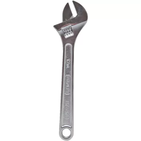 Stanley 12 in. Adjustable Wrench