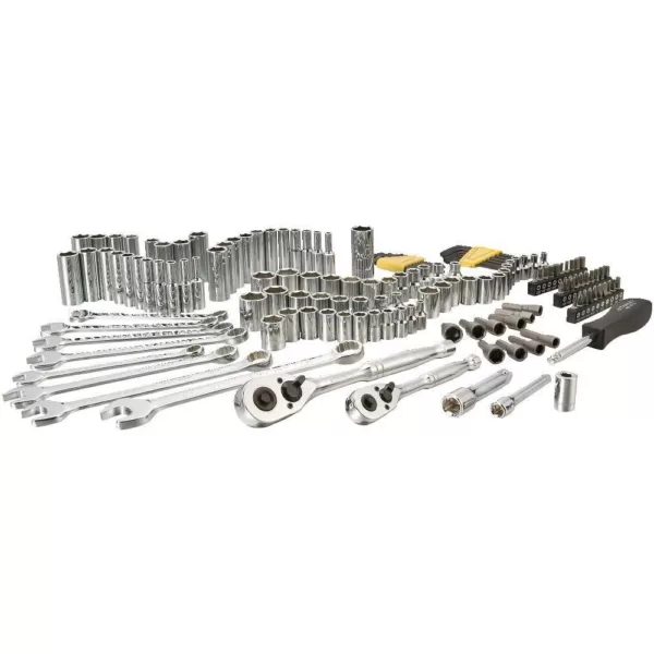 Stanley 1/4 in. & 3/8 in. Drive  SAE  Mechanics Tool Set (145-Piece)