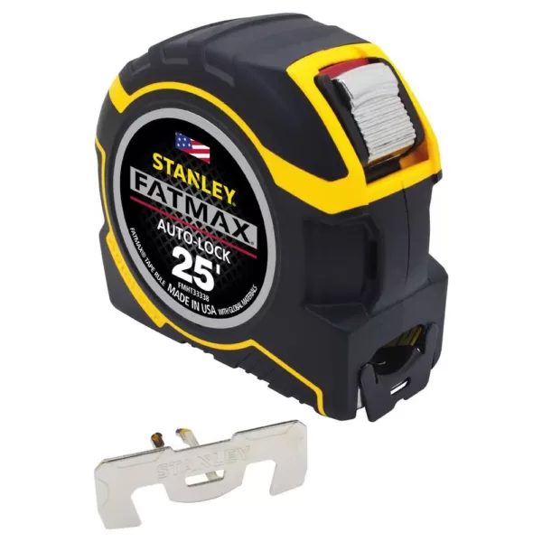 Stanley FATMAX 25 ft. x 1-1/4 in. Auto Lock Tape Measure (4-Pack)