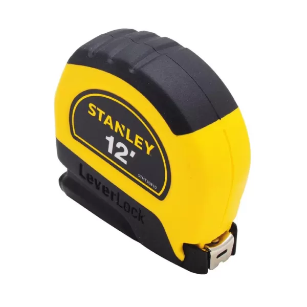 Stanley LeverLock 12 ft. x 1/2 in. Tape Measure