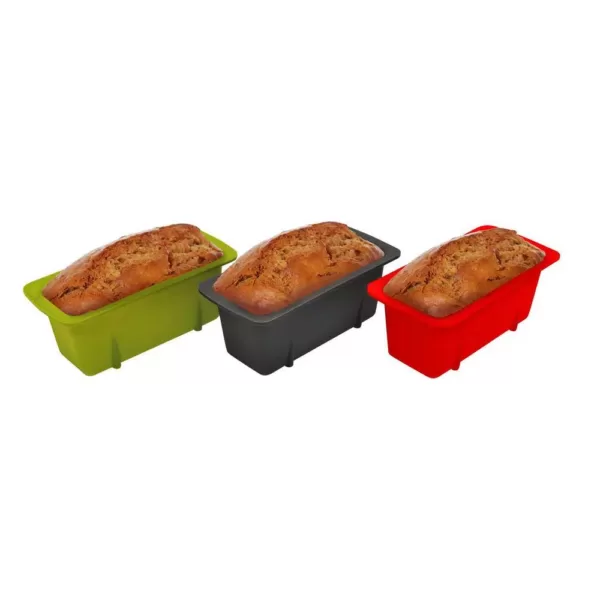 Starfrit Silicone Mini Loaf Pans (Set of 3)