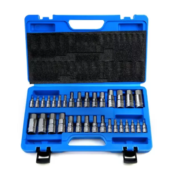 Stark Master SAE and MM Hex Bit Socket Set (32-Piece)