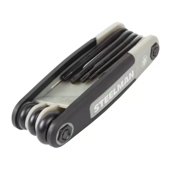 Steelman Fold-up Torx Hex Key Set (8-Piece)