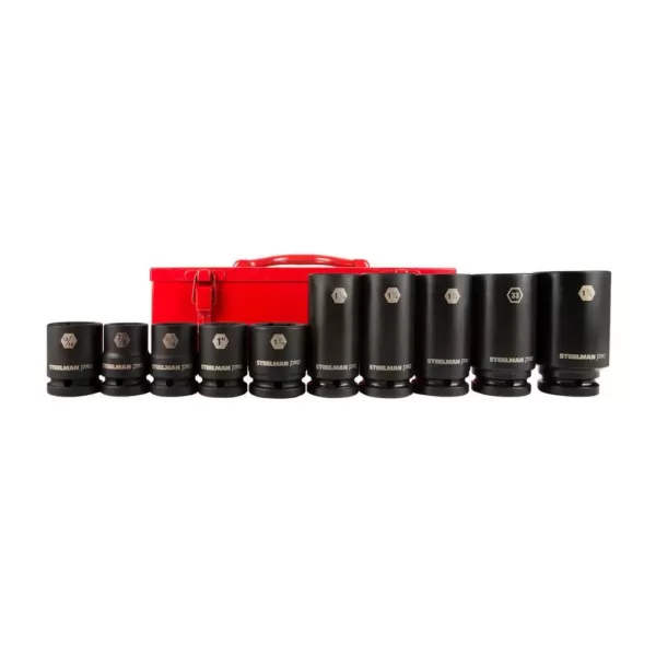 Steelman 3/4 in. Drive Truck Wheel Service Socket Set (10-Piece)