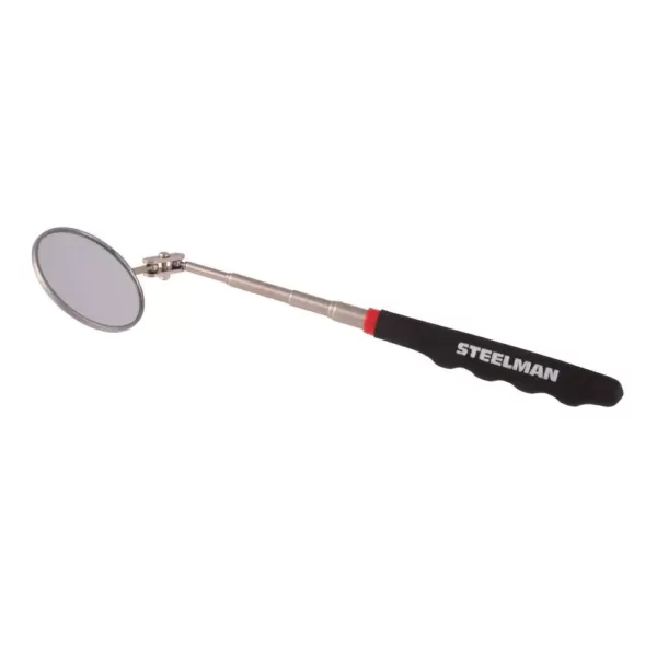 Steelman 36 in. Telescoping 2.25 in. Round Inspection Mirror