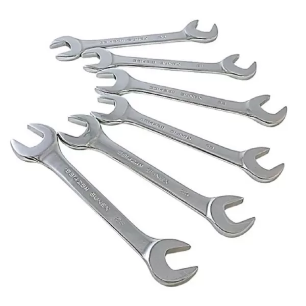 SUNEX TOOLS Jumbo Metric Angle Head Wrench Set (6-Piece)