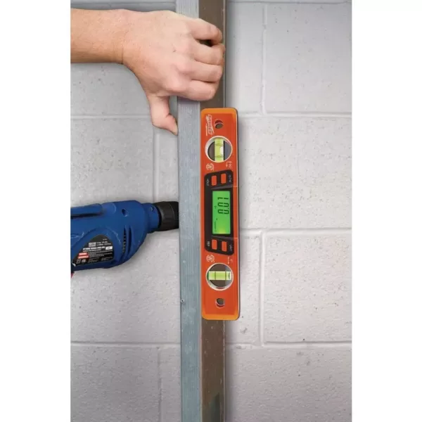 Swanson 9 in. Digital Magnetic Torpedo Level