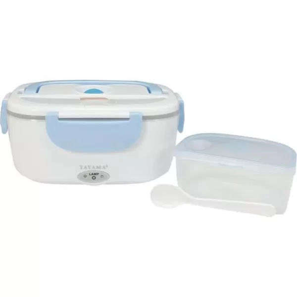 Tayama Electric Lunch Box in White Light Blue