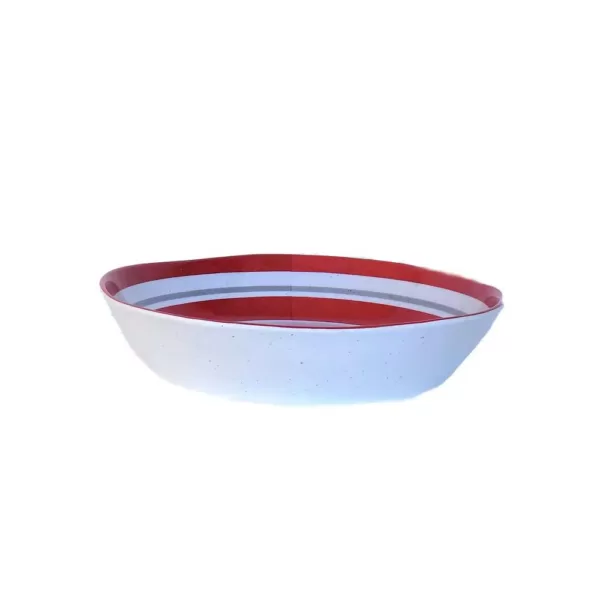 Magnolia Lane Ohio State 13.5 in. Serving Bowl