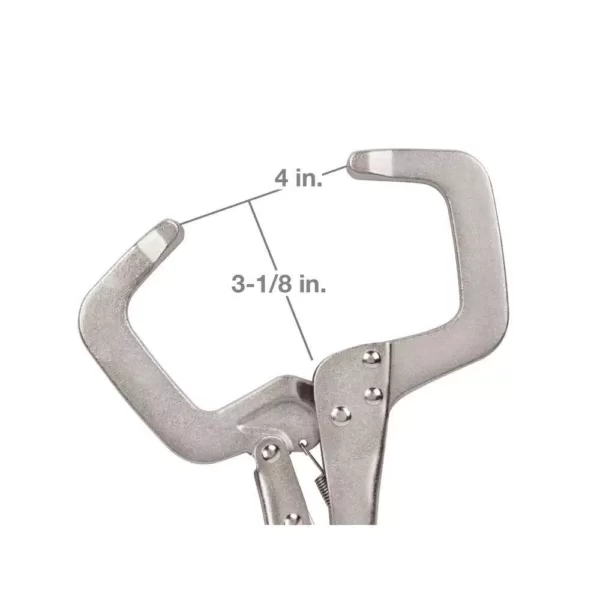 TEKTON 4 in. Locking C-Clamp