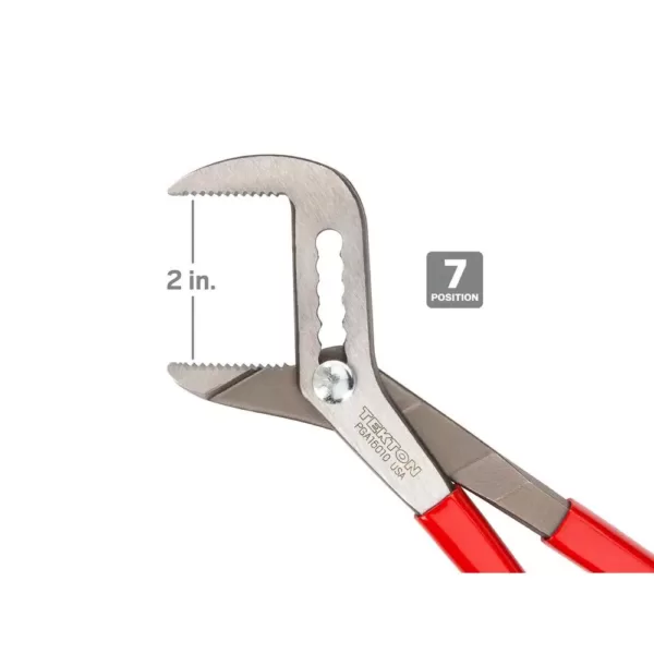 TEKTON 10 in. Angle Nose Slip Joint Pliers