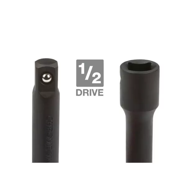 TEKTON 1/2 in. Drive 10 in. Impact Extension Bar