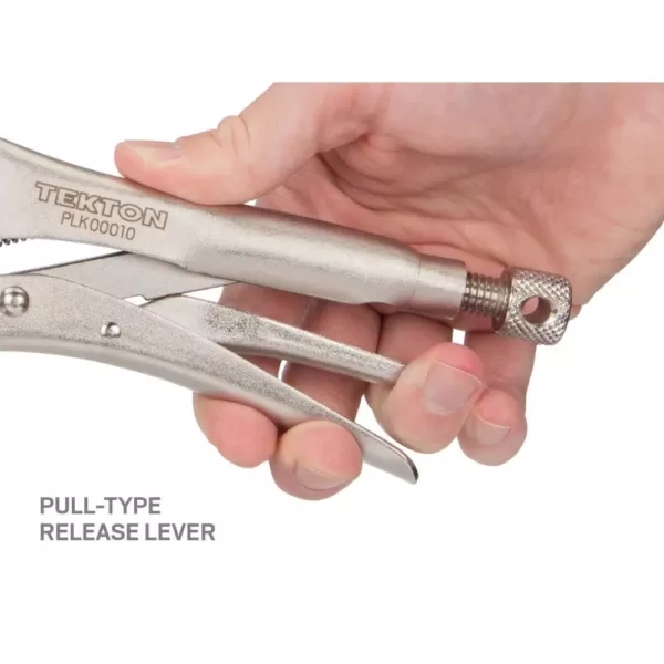 TEKTON 10 in. Straight Jaw Locking Pliers