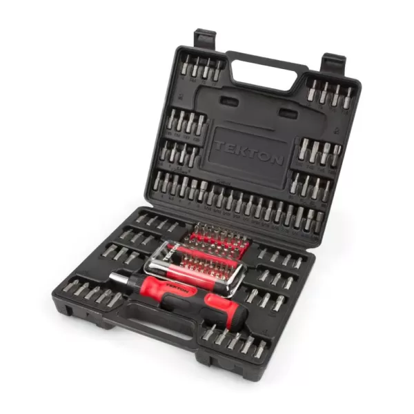 TEKTON Ratchet Screwdriver and Bit Set (135-Piece)