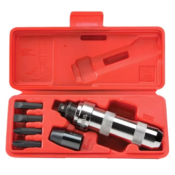 TEKTON 3/8 in. Drive Impact Screwdriver Set (7-Piece)