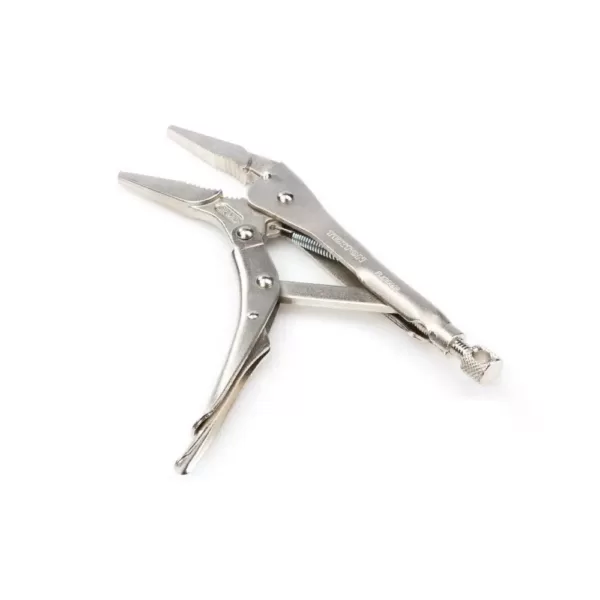 TEKTON 9 in. Long Nose Locking Pliers (4-Piece)