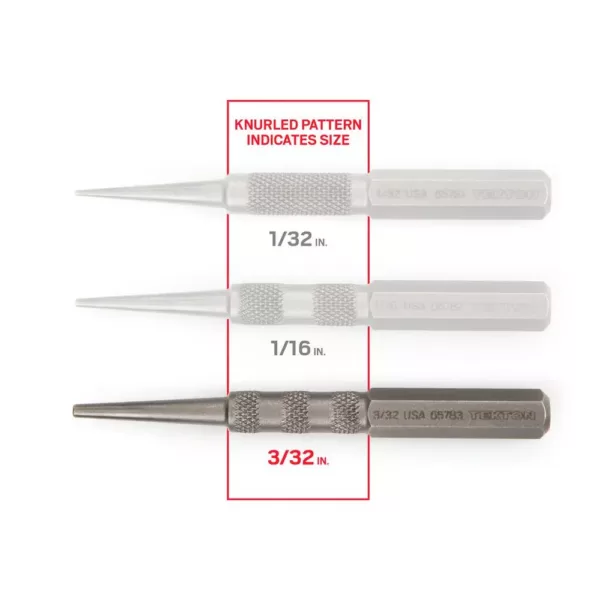 TEKTON 3/32 in. Nail Set