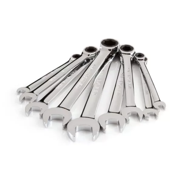 TEKTON 1/4-3/4 in. Ratcheting Combination Wrench Set (9-Piece)