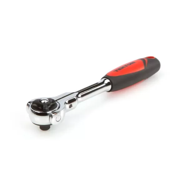 TEKTON 1/4 in. Drive 5 in. Swivel Head Ratchet