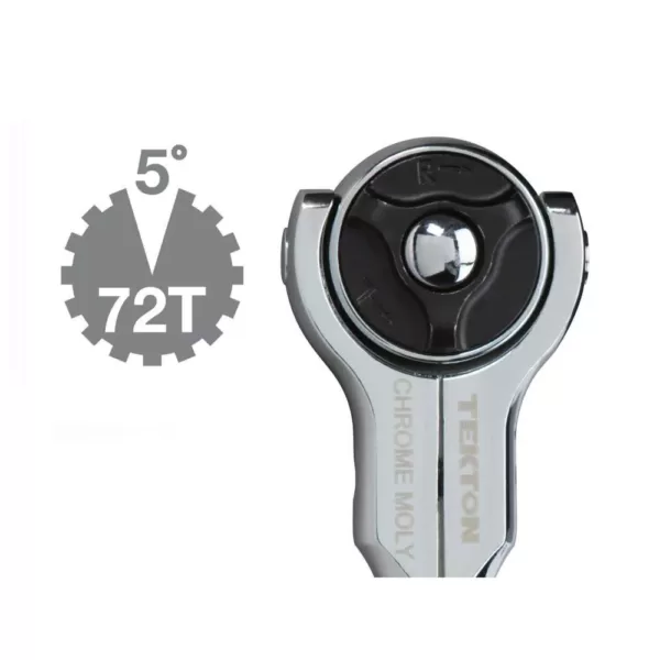 TEKTON 3/8 in. Drive 9 in. Swivel Head Ratchet