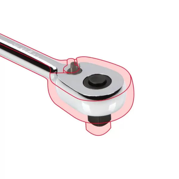 TEKTON 3/8 Inch Drive x 8 Inch Quick-Release Ratchet