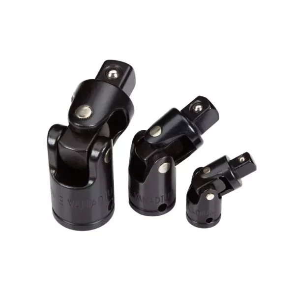 TEKTON 1/4, 3/8, 1/2 in. Drive Impact Universal Joint Set (3-Piece)