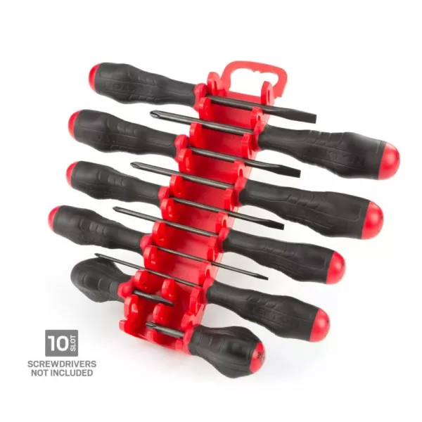 TEKTON 10-Slot Screwdriver Organizer