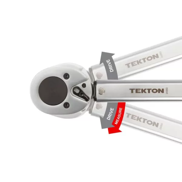 TEKTON 3/4 in. Drive Click Torque Wrench (50-300 ft./lb.)