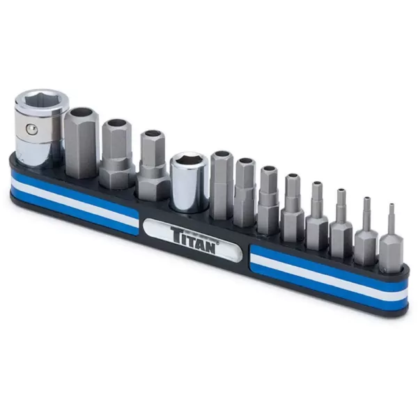 TITAN Tamper Resistant Hex Bit Set (13-Piece)