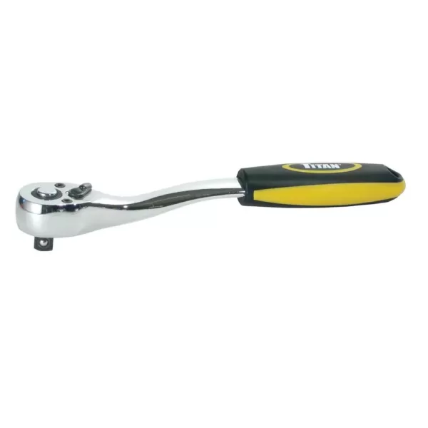 TITAN 3/8 in. Drive Offset Quick-Release Ratchet