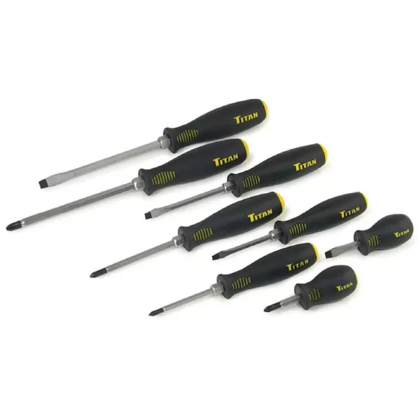 TITAN 8-Piece Screwdriver Set