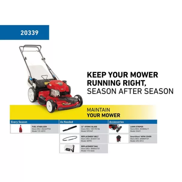 Toro Recycler 22 in. SmartStow High Wheel Variable Speed Walk Behind Gas Self Propelled Mower